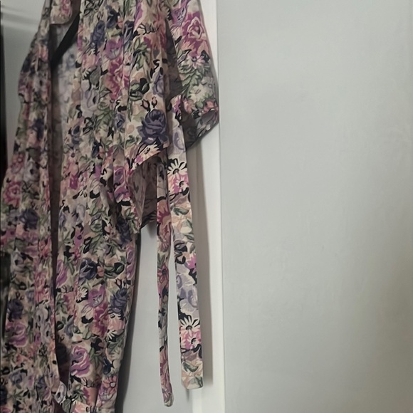 & Other Stories Pink Puff Sleeve Midi Sundress - Picture 5 of 6